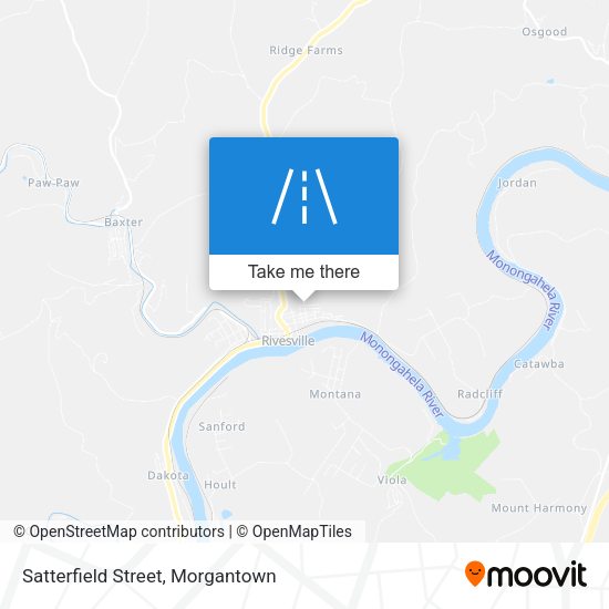 Satterfield Street map