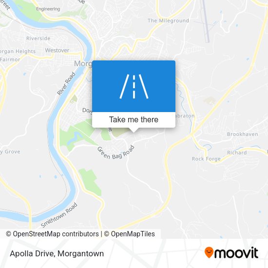 Apolla Drive map