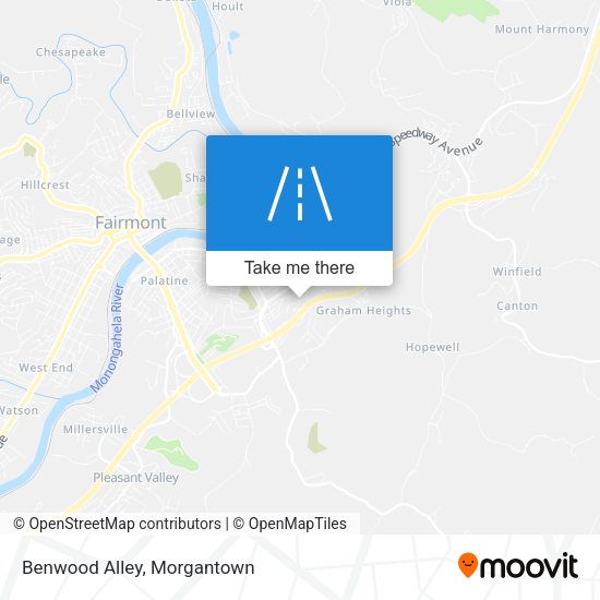 Mapa de Benwood Alley