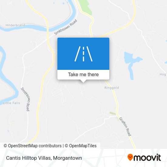 Mapa de Cantis Hilltop Villas