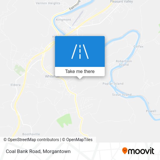 Coal Bank Road map