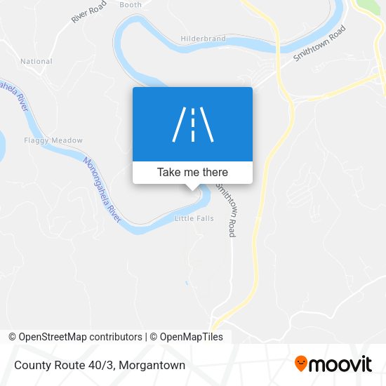 Mapa de County Route 40/3