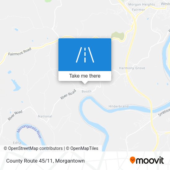 Mapa de County Route 45/11