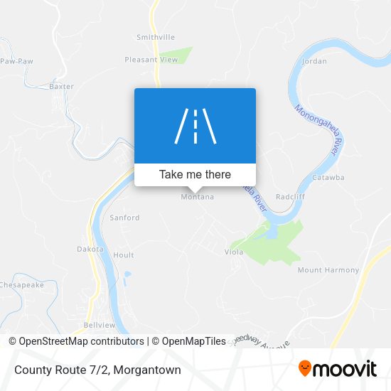 Mapa de County Route 7/2