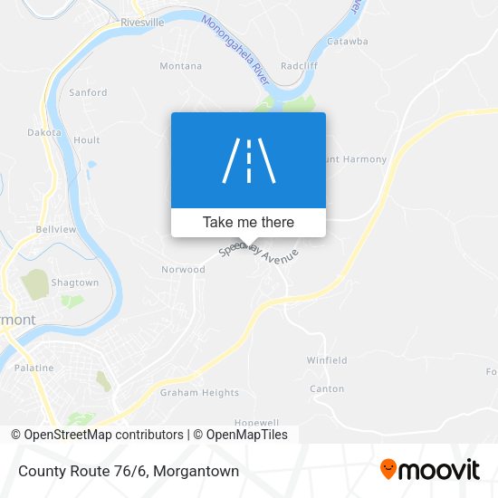 Mapa de County Route 76/6