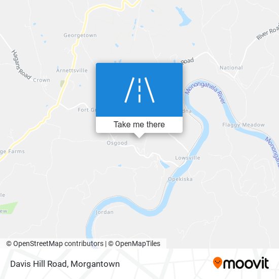 Mapa de Davis Hill Road