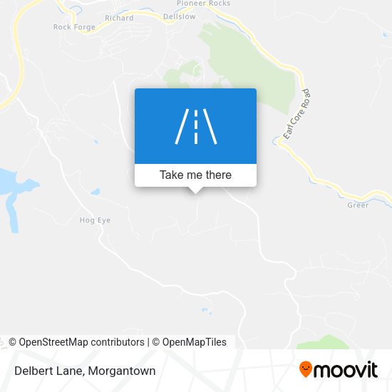 Mapa de Delbert Lane