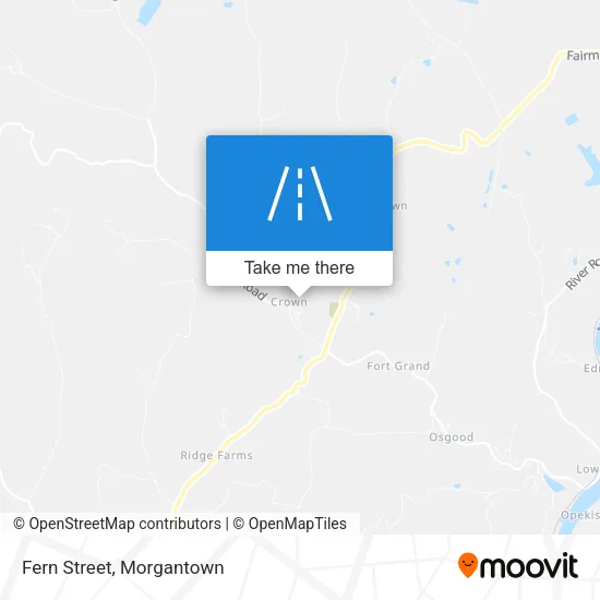 Fern Street map