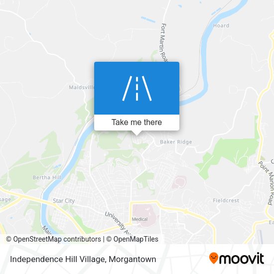 Independence Hill Village map