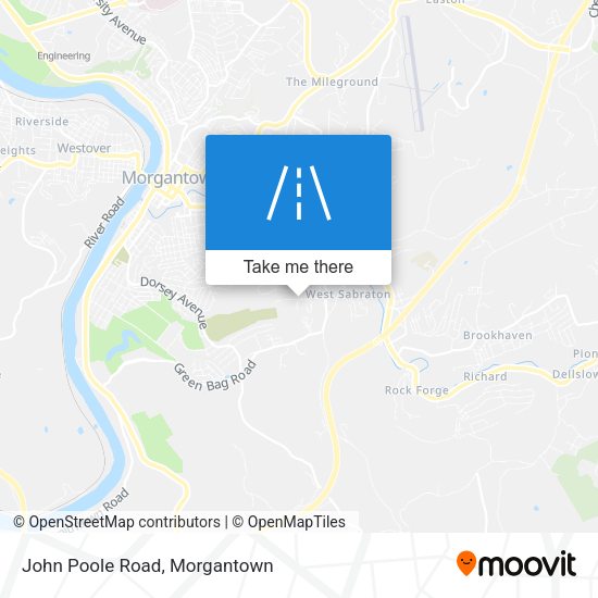 John Poole Road map