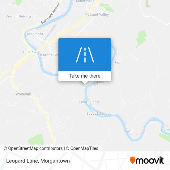 Mapa de Leopard Lane