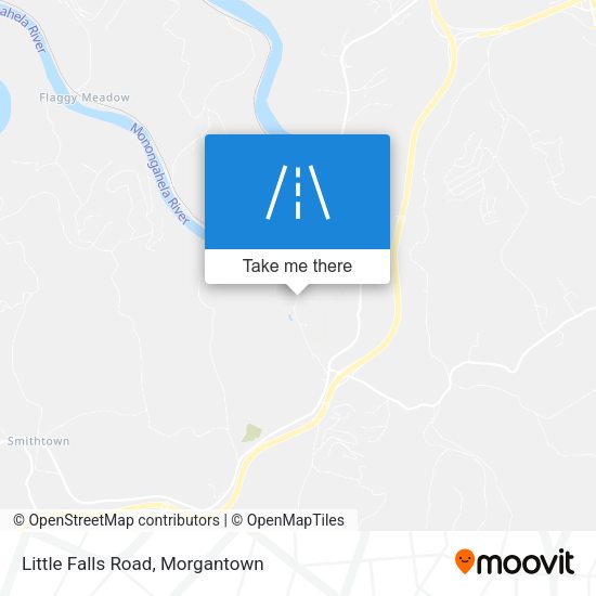 Little Falls Road map