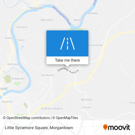 Mapa de Little Sycamore Square