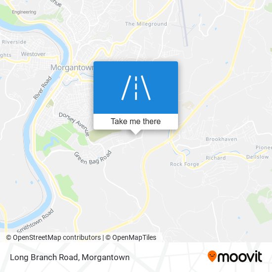Mapa de Long Branch Road