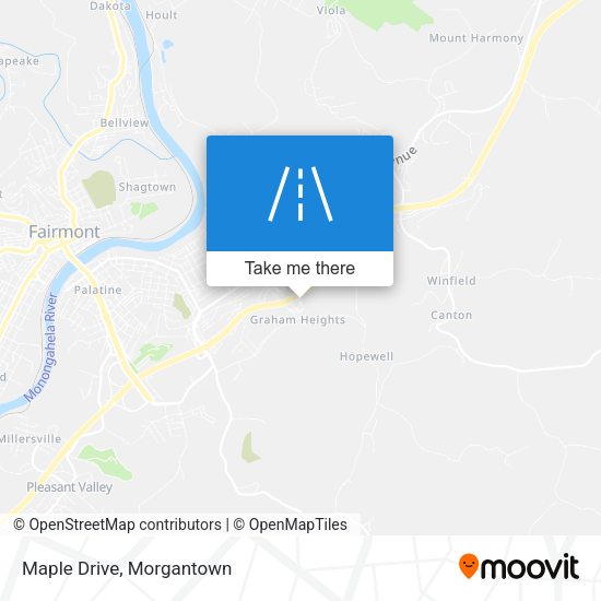 Mapa de Maple Drive