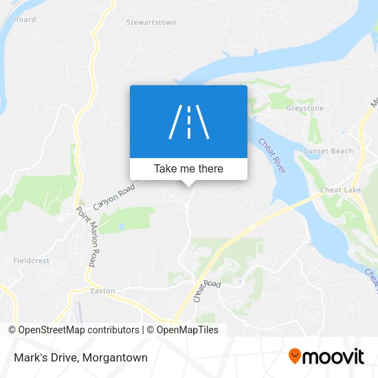 Mapa de Mark's Drive