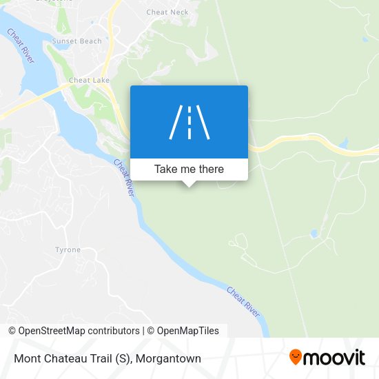Mapa de Mont Chateau Trail (S)