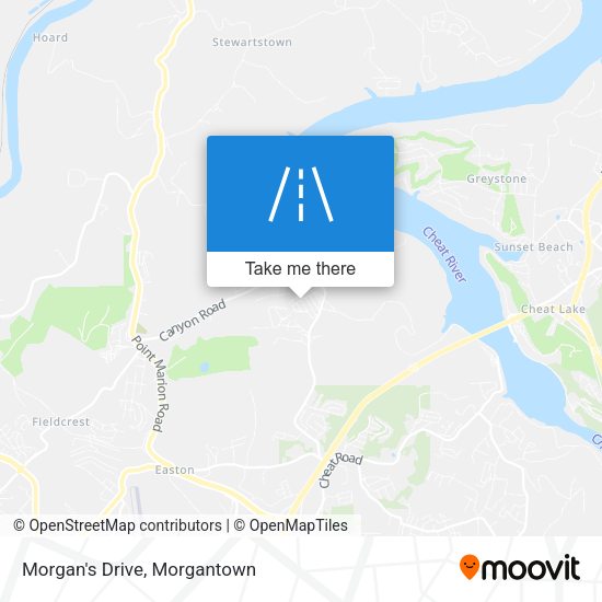 Mapa de Morgan's Drive