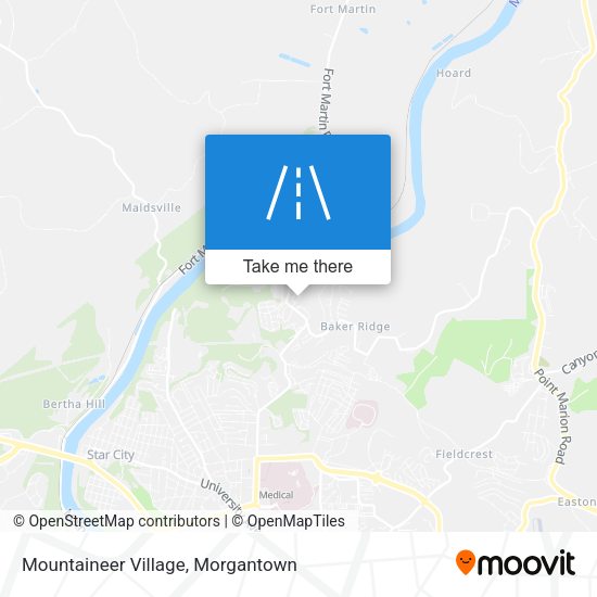 Mountaineer Village map
