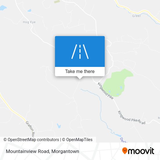 Mapa de Mountainview Road
