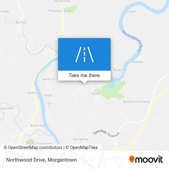 Northwood Drive map