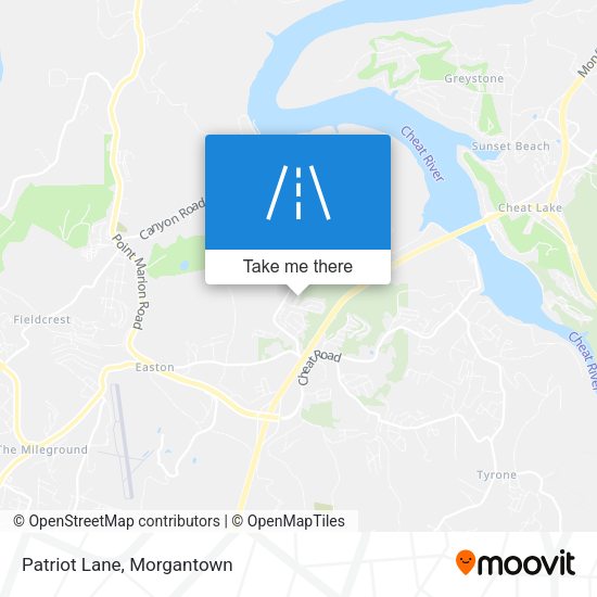 Mapa de Patriot Lane