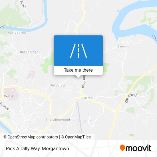 Mapa de Pick A Dilly Way