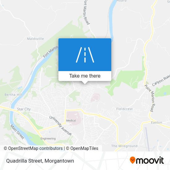 Quadrilla Street map