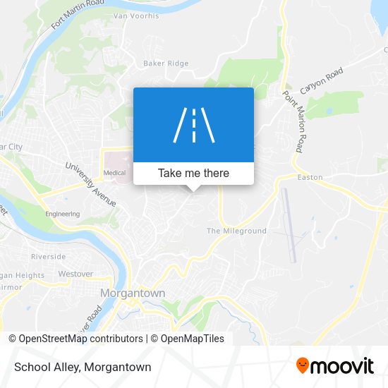 Mapa de School Alley