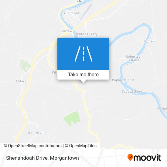 Mapa de Shenandoah Drive