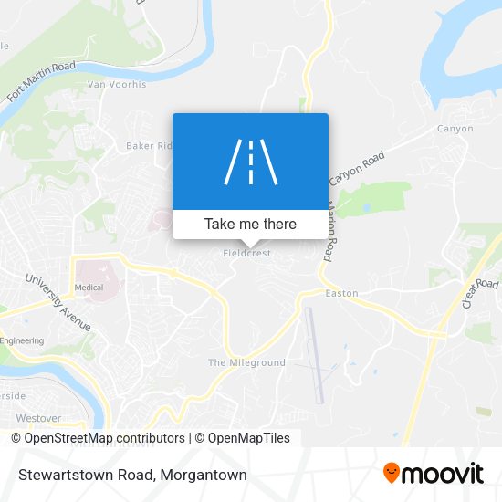 Mapa de Stewartstown Road