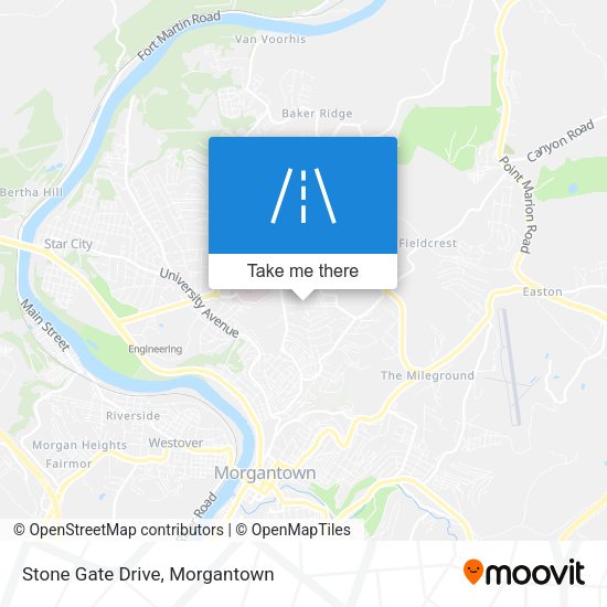Stone Gate Drive map