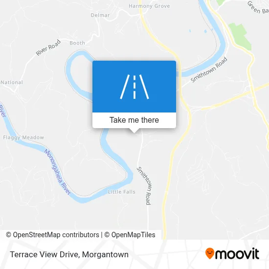 Terrace View Drive map
