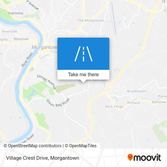 Village Crest Drive map