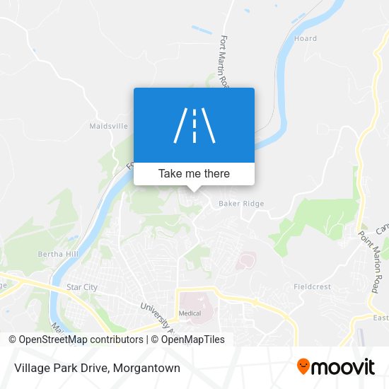 Village Park Drive map