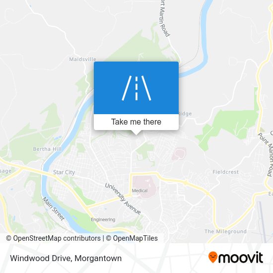Mapa de Windwood Drive