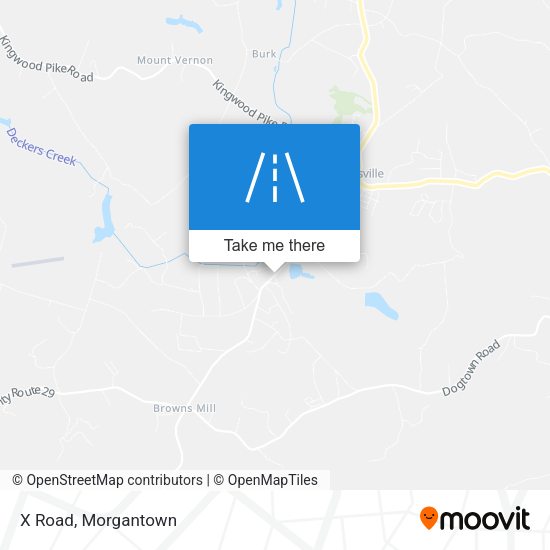 Mapa de X Road