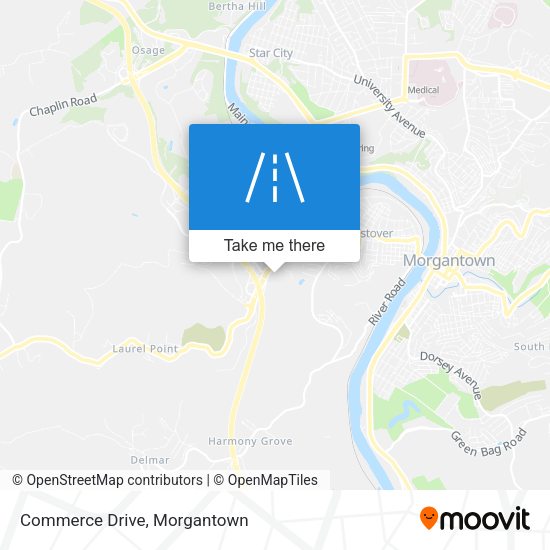 Mapa de Commerce Drive