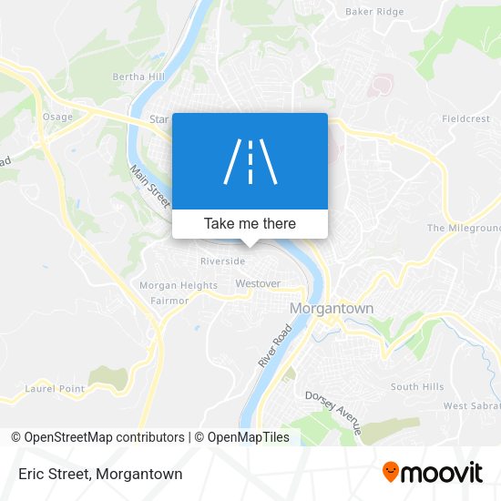 Mapa de Eric Street