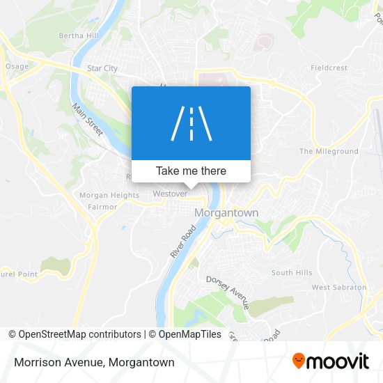 Morrison Avenue map