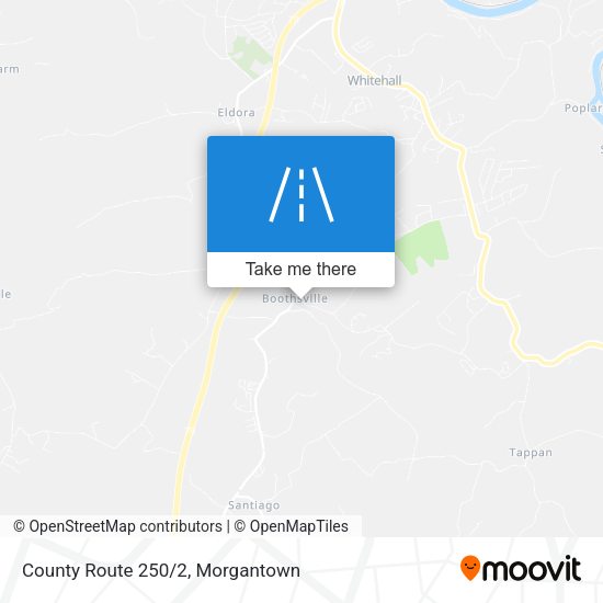 County Route 250/2 map