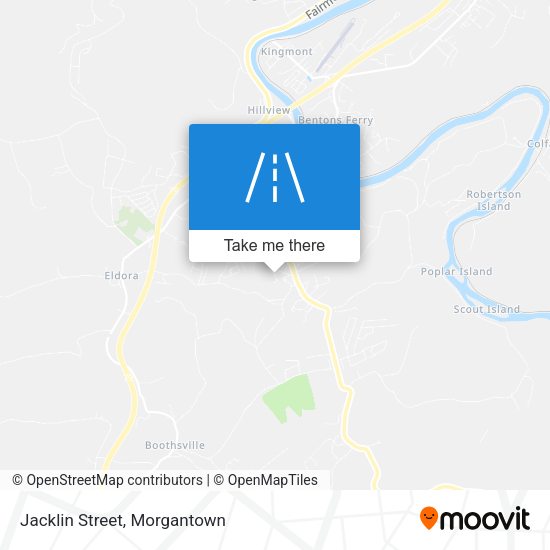 Jacklin Street map
