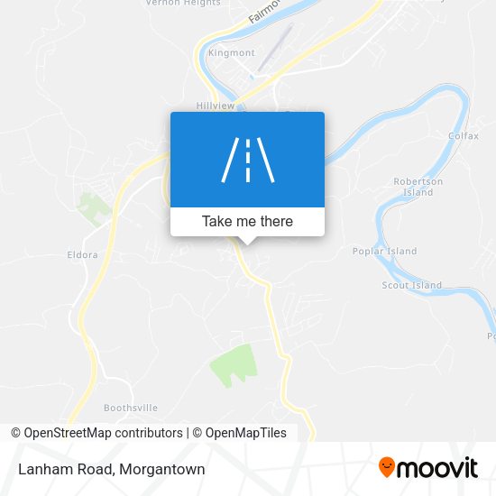Mapa de Lanham Road