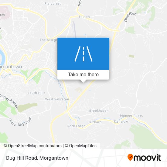 Mapa de Dug Hill Road