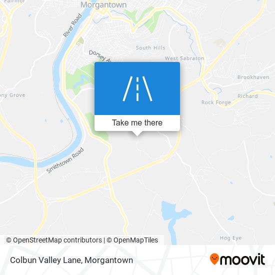 Mapa de Colbun Valley Lane