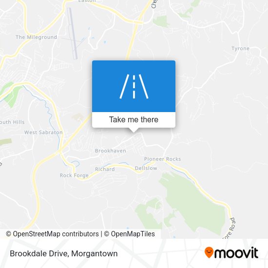 Brookdale Drive map