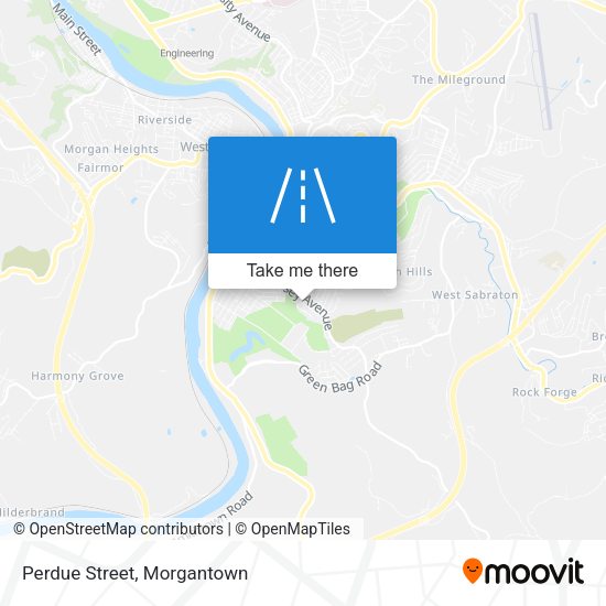 Mapa de Perdue Street