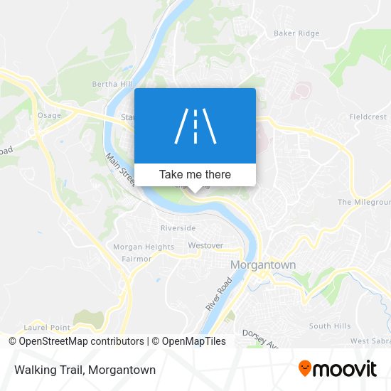 Mapa de Walking Trail