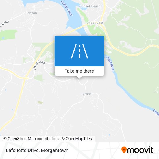 Lafollette Drive map