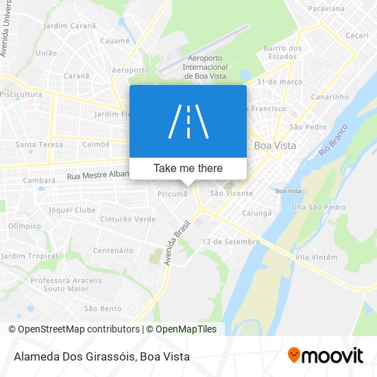 Alameda Dos Girassóis map